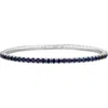 Bony Levy El Mar Gemstone Stretch Bracelet In 18k White Gold Sapphire