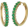 Bony Levy El Mar Hoop Earrings In 18k Yellow Gold