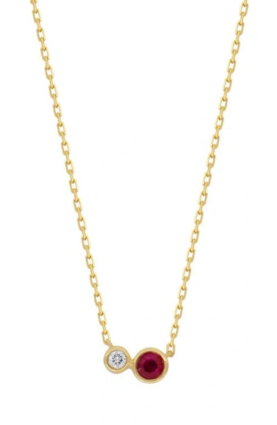 Bony Levy El Mar Pendant Necklace In 18k Yellow Gold - Ruby