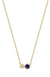 Bony Levy El Mar Pendant Necklace In 18k Yellow Gold - Sapphire
