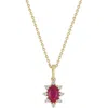 Bony Levy El Mar Ruby & Diamond Pendant Necklace