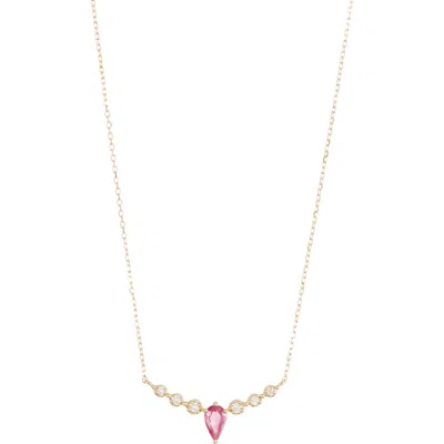 Bony Levy El Mar Ruby & Diamond Pendant Necklace In 18k Yellow Gold