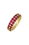 Bony Levy El Mar Ruby & Diamond Ring In 18k Yellow Gold/diamond