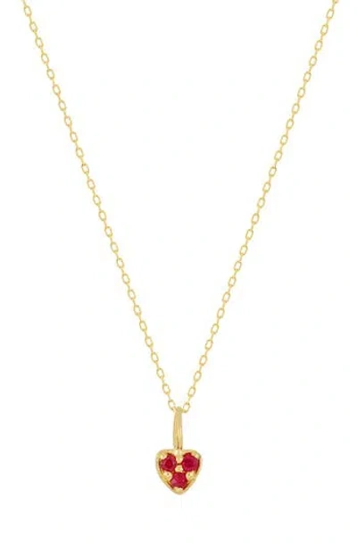 Bony Levy El Mar Ruby Pendant Necklace In 18k Yellow Gold Ruby