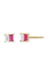 Bony Levy El Mar Ruby Stud Earrings In 18k Yellow Gold - Ruby