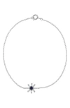 Bony Levy El Mar Sapphire & Diamond Bracelet In 18k White Gold