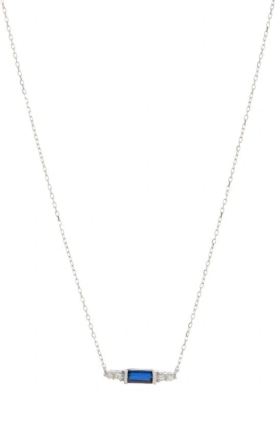 Bony Levy El Mar Sapphire & Diamond Pendant Necklace In White