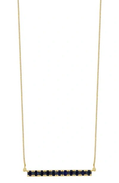 Bony Levy El Mar Sapphire Pendant Necklace In Gold