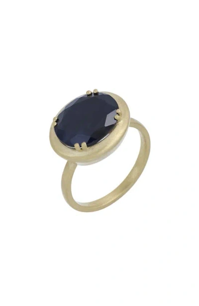 Bony Levy El Mar Sapphire Statement Ring In Gold