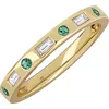 Bony Levy El Mar Stone & Diamond Stackable Ring In Gold