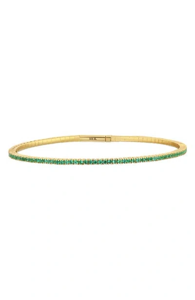 Bony Levy El Mar Stretch Tennis Bracelet In 18k Yellow Gold