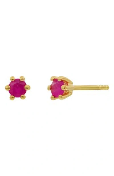 Bony Levy El Mar Stud Earrings In 18k Yellow Gold