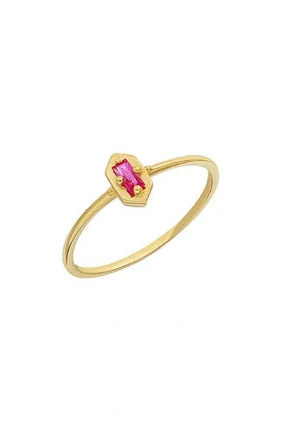 Bony Levy El Mar Trend Ring In 18k Yellow Gold Ruby