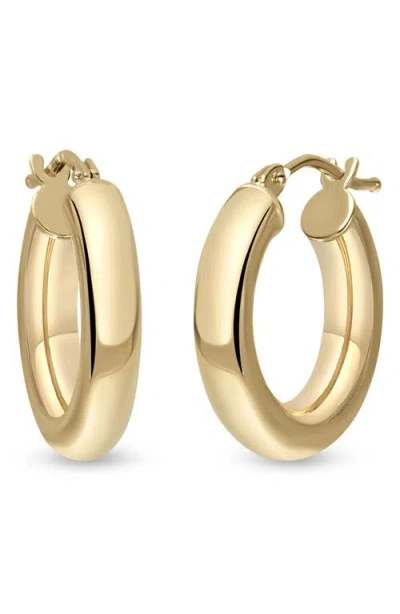 Bony Levy Essentials 14k Gold Smooth Hoop Earrings