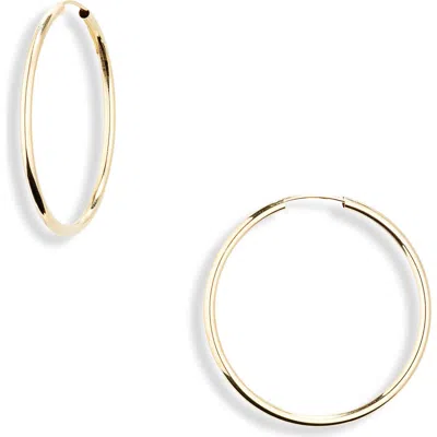Bony Levy Essentials 14k Gold Thin Hoop Earrings