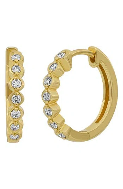 Bony Levy Florentine Diamond Hoop Earrings