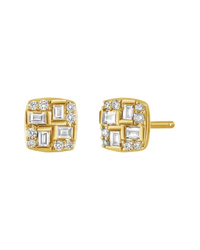 Bony Levy Gatsby 18k 0.12 Ct. Tw. Diamond Stud Ear Earrings In Gold