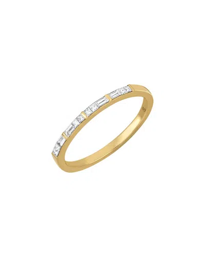 Bony Levy Gatsby 18k 0.18 Ct. Tw. Diamond Stackable Ring In Gold