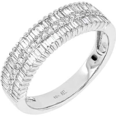 Bony Levy Gatsby 18k Gold Diamond Stackable Ring In Metallic