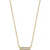 Bony Levy Gatsby Diamond Bar Pendant Necklace In Gold