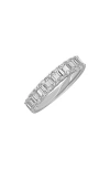 Bony Levy Gatsby Diamond Stacking Ring In 18k White Gold