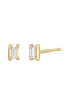 Bony Levy Gatsby Diamond Stud Earrings In 18k Yellow Gold