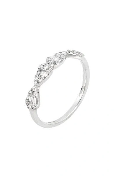 Bony Levy Gatsby Pear Shape Diamond Ring In White Gold/diamond