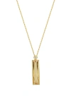 Bony Levy Gemstone & Diamond Pendant Necklace In 18k Yellow Gold/citrine