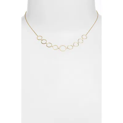 Bony Levy Geo Circle Necklace In Gold