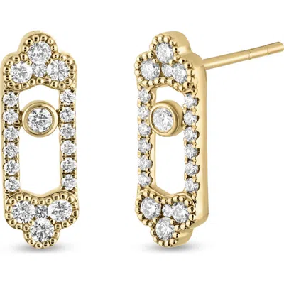 Bony Levy Getty 18k Gold Diamond Stud Earrings