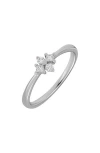 Bony Levy Getty 18k White Gold Diamond Stackable Ring In 18k White Gold