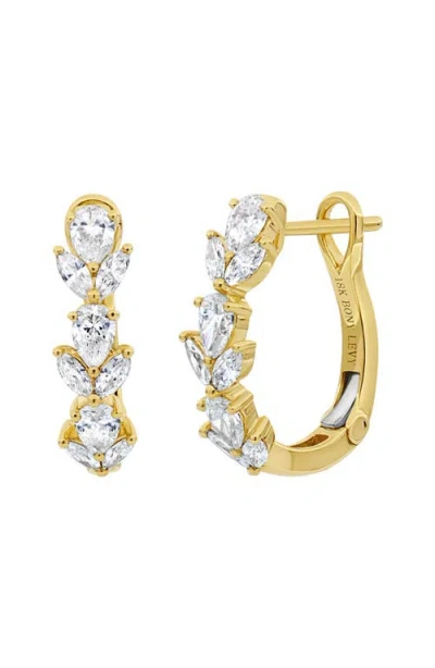Bony Levy Getty Diamond Hoop Earrings In Gold