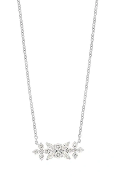 Bony Levy Getty Diamond Pendant Necklace In Metallic