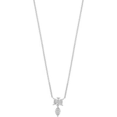Bony Levy Getty Diamond Pendant Necklace In Metallic