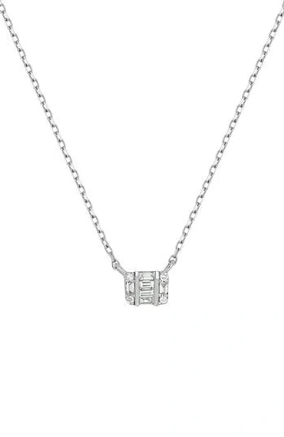 Bony Levy Getty Diamond Pendant Necklace In Metallic