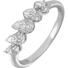 Bony Levy Getty Diamond Stack Ring In 18k White Gold