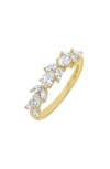 Bony Levy Getty Diamond Stacking Ring In 18k Yellow Gold