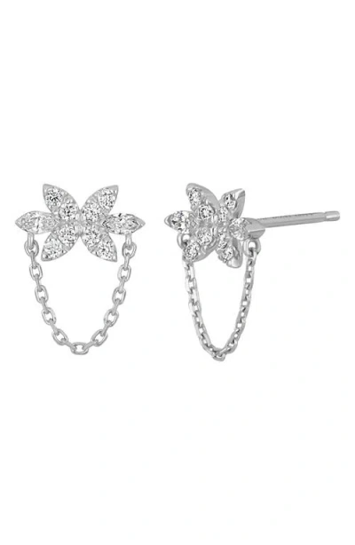 Bony Levy Getty Diamond Stud Earrings In Silver