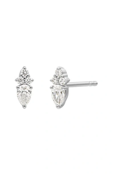 Bony Levy Getty Diamond Stud Earrings In Metallic