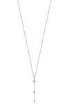 Bony Levy Getty Diamond Y-necklace In 18k White Gold