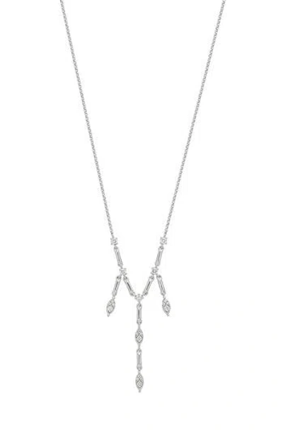 Bony Levy Getty Drop Necklace In Metallic