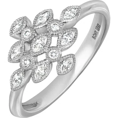 Bony Levy Getty Trend Diamond Ring In 18k White Gold
