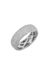 Bony Levy Halfway Diamond Band Ring In Neutral