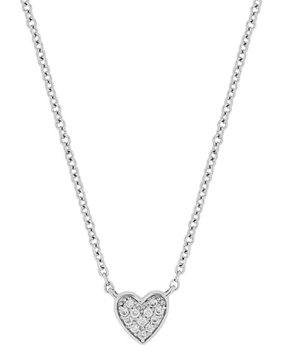 Bony Levy Icon 18k 0.04 Ct. Tw. Diamond Pendant Necklace In Metallic
