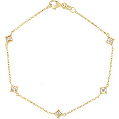 Bony Levy Icon 18k Gold Diamond Line Bracelet In 18k Yellow Gold