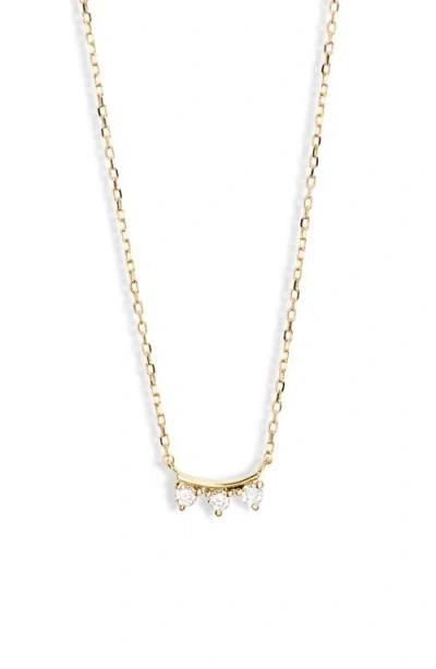 Bony Levy Icon Diamond Bar Pendant Necklace In 18k Yellow Gold