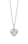 Bony Levy Icon Diamond Heart Pendant Necklace In 18k White Gold