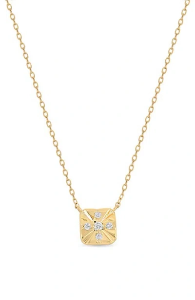 Bony Levy Icon Diamond Pendant Necklace In Gold