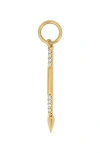 Bony Levy Icon Pavé Diamond Bar Charm In Gold