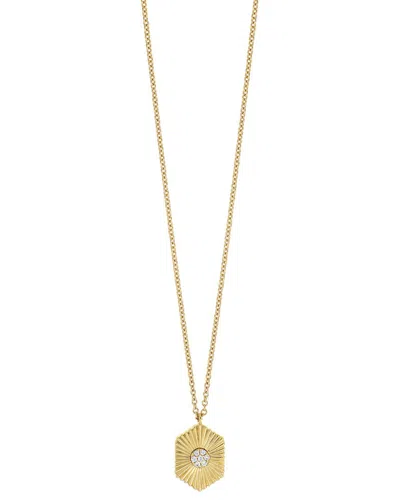 Bony Levy Kiera 18k 0.02 Ct. Tw. Diamond Pendant Necklace In Gold